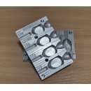 Форма коропового груза "Square" 40-50-60-70g (L3299) for Emil